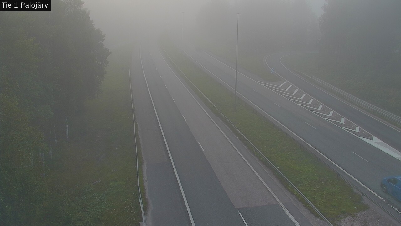 Weather Camera Image Road 1 Vihti, Palojärvi, Vihti, Uusimaa