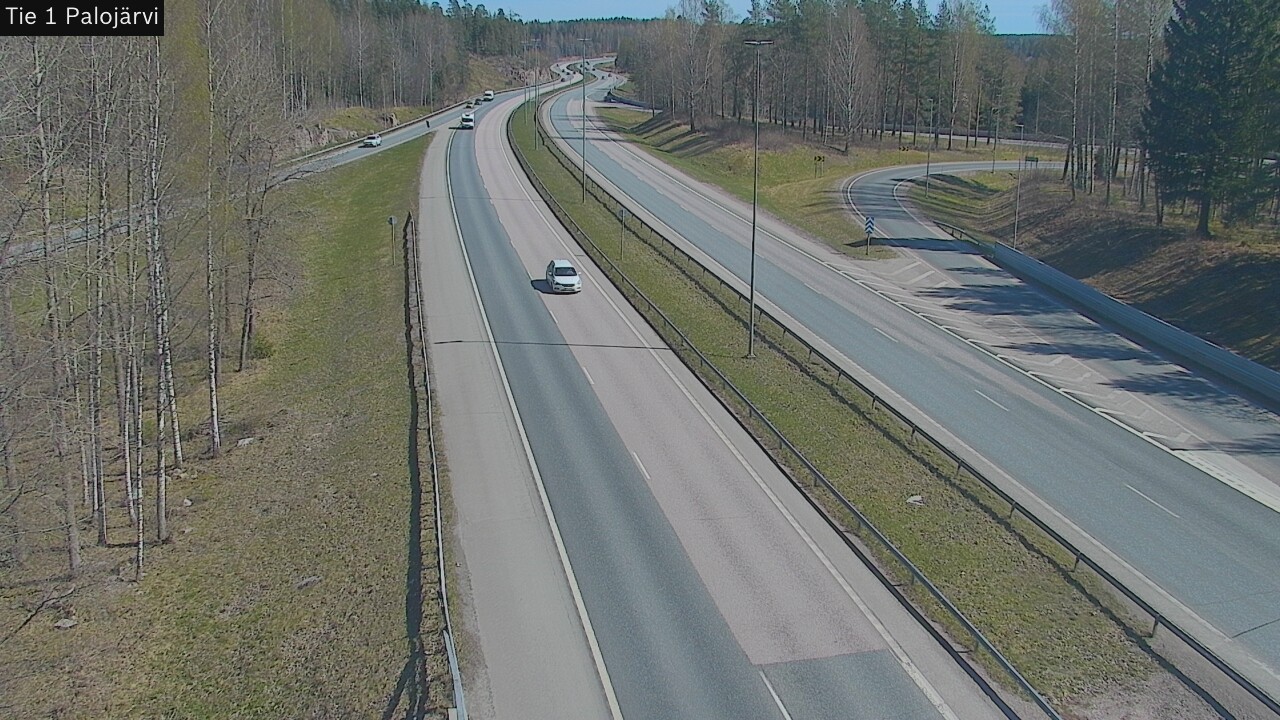 Kelikamerat Kuva Tie 1 Vihti, Palojärvi, Vihti, Uusimaa
