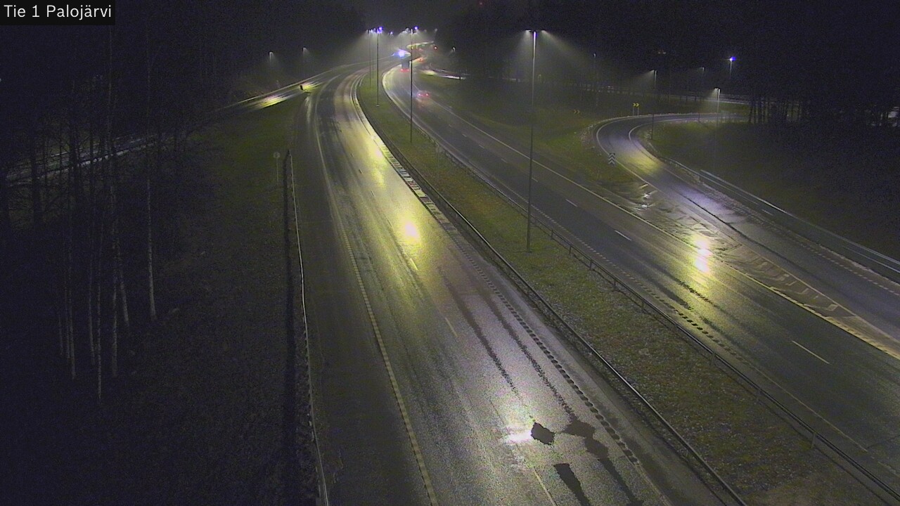 Weather Camera Image Väg 1 Vichtis, Palojärvi, Vihti, Uusimaa