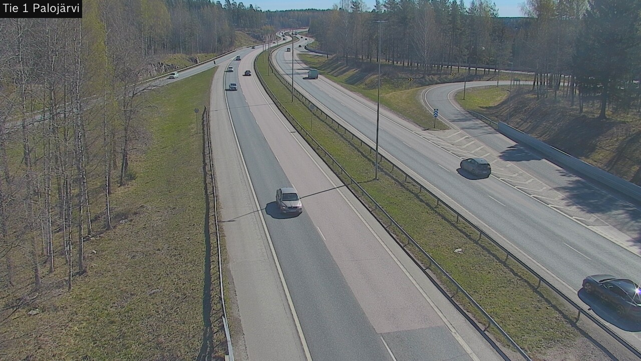 Kelikamerat Kuva Tie 1 Vihti, Palojärvi, Vihti, Uusimaa