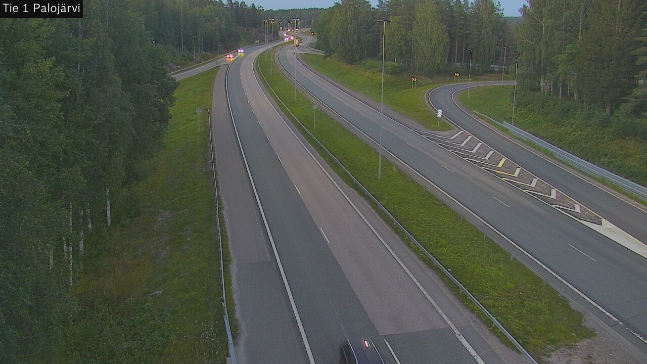 Weather Camera Image Road 1 Vihti, Palojärvi, Vihti, Uusimaa