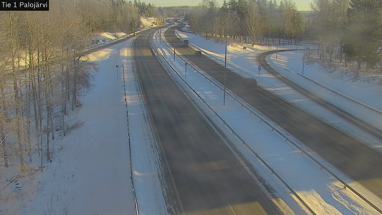 Weather Camera Image Väg 1 Vichtis, Palojärvi, Vihti, Uusimaa