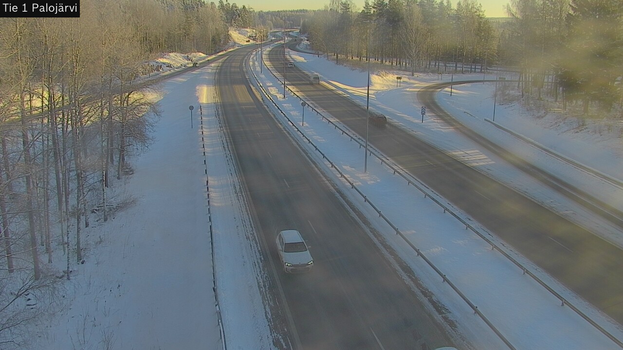 Weather Camera Image Road 1 Vihti, Palojärvi, Vihti, Uusimaa