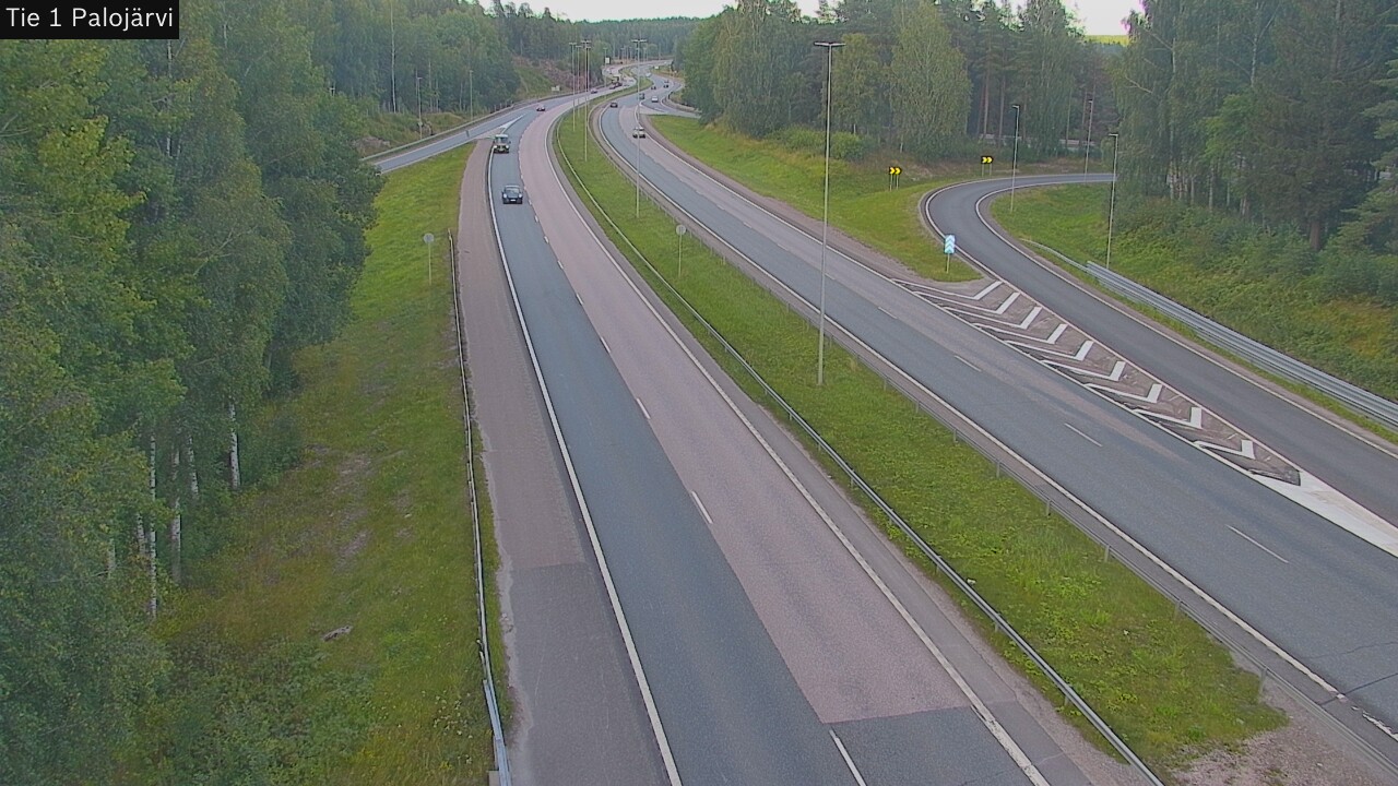 Weather Camera Image Road 1 Vihti, Palojärvi, Vihti, Uusimaa
