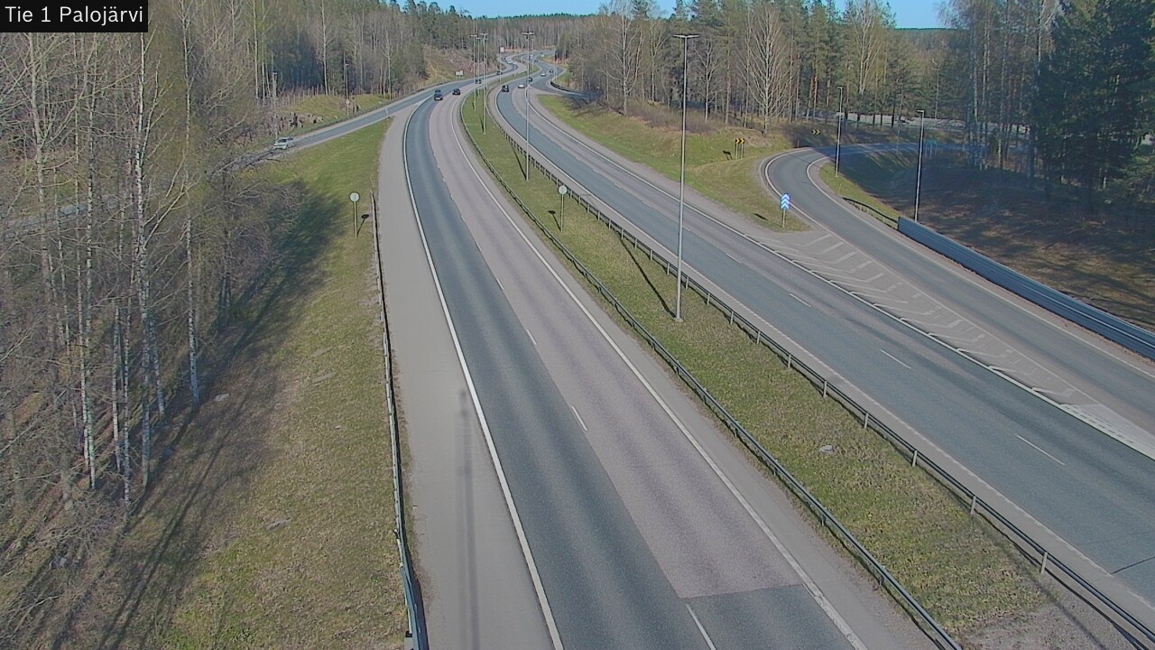 Kelikamerat Kuva Tie 1 Vihti, Palojärvi, Vihti, Uusimaa