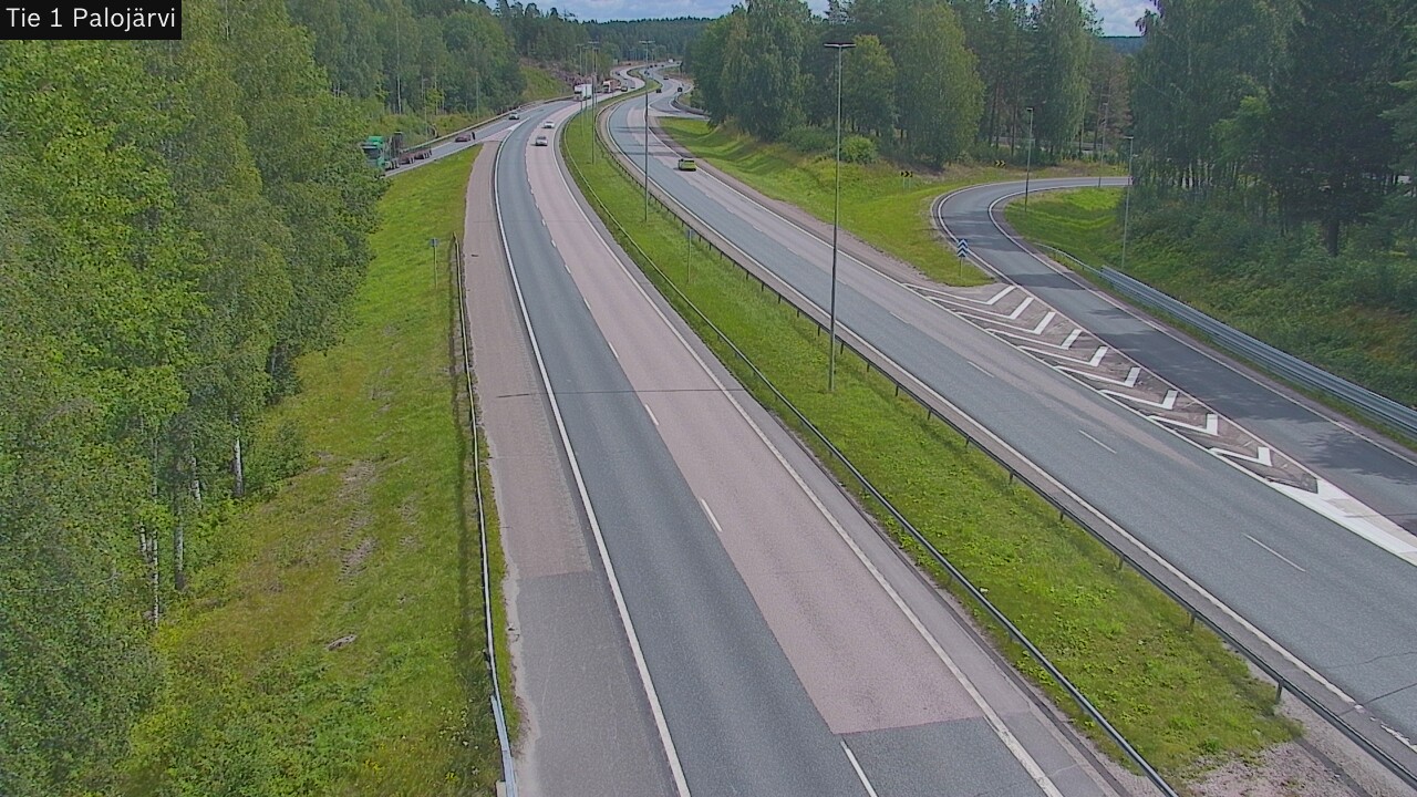 Weather Camera Image Road 1 Vihti, Palojärvi, Vihti, Uusimaa