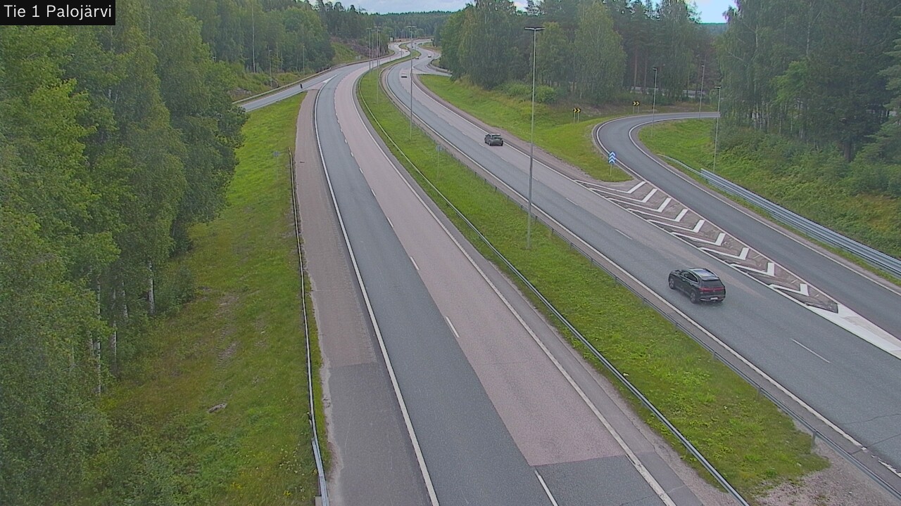 Weather Camera Image Road 1 Vihti, Palojärvi, Vihti, Uusimaa