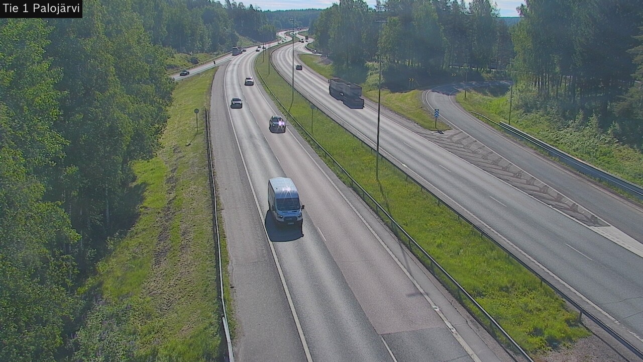 Kelikamerat Kuva Tie 1 Vihti, Palojärvi, Vihti, Uusimaa