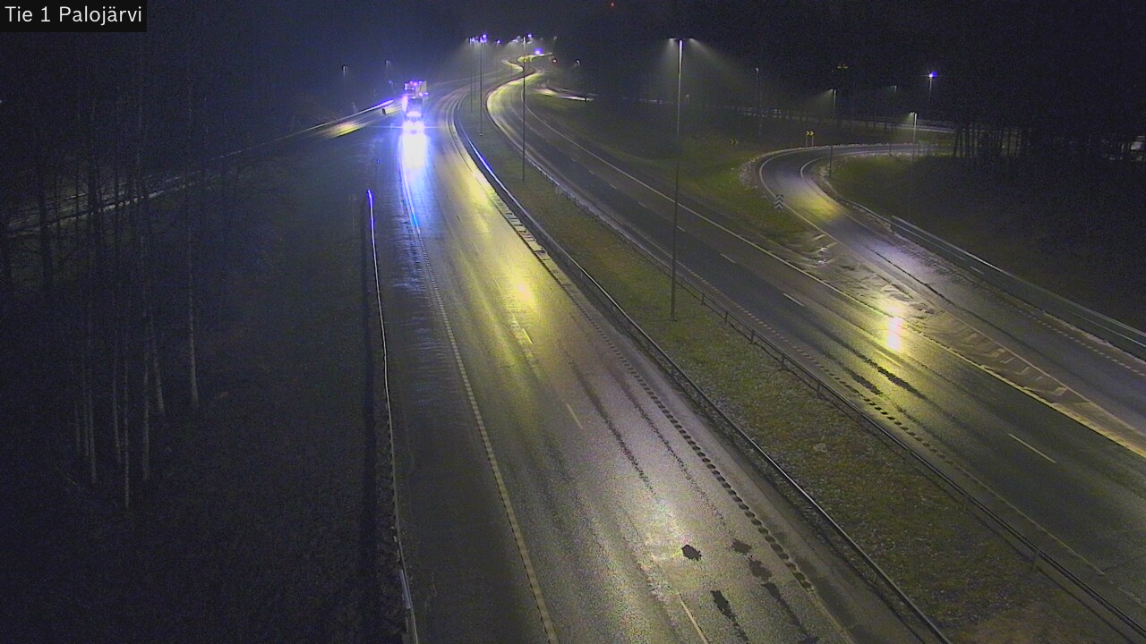 Weather Camera Image Väg 1 Vichtis, Palojärvi, Vihti, Uusimaa