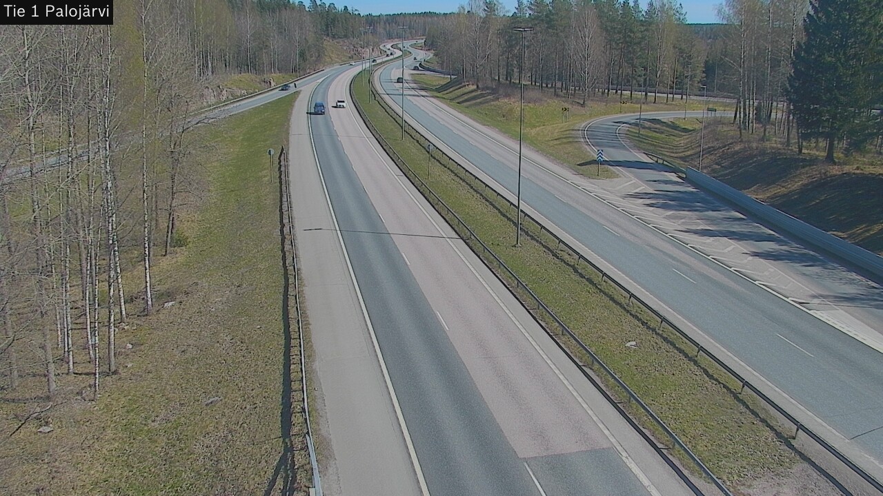 Kelikamerat Kuva Tie 1 Vihti, Palojärvi, Vihti, Uusimaa