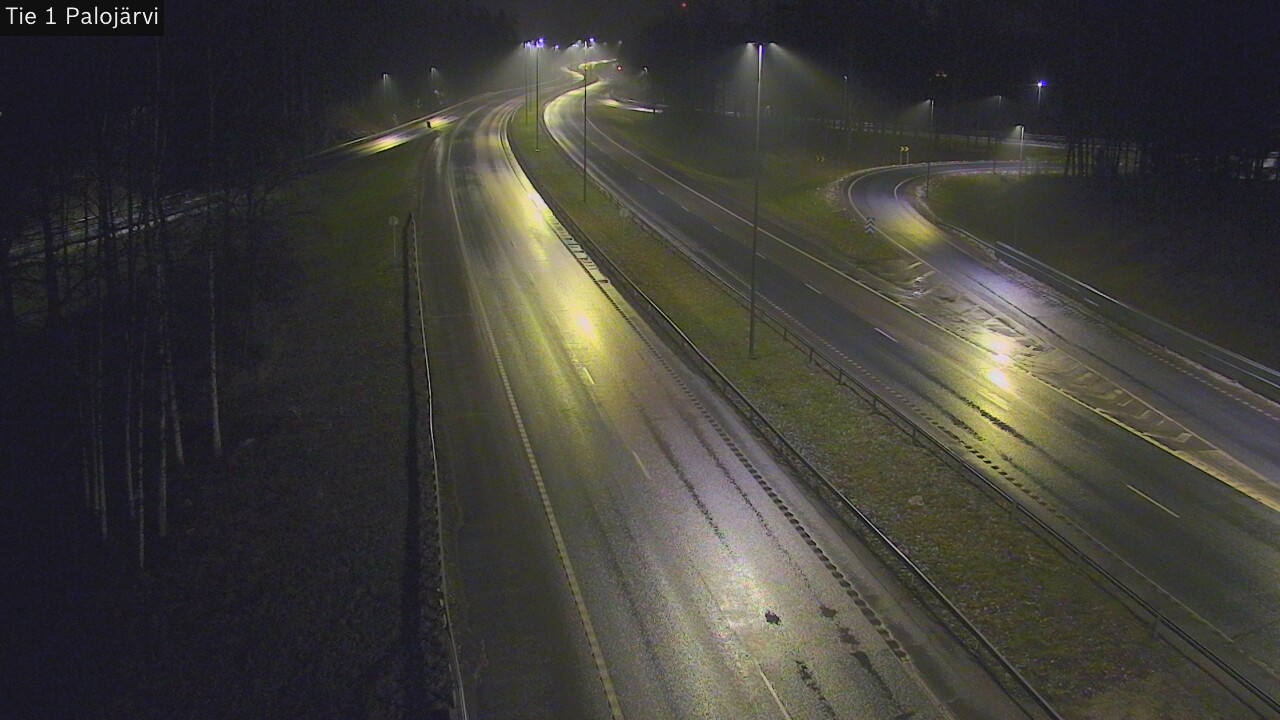 Weather Camera Image Väg 1 Vichtis, Palojärvi, Vihti, Uusimaa