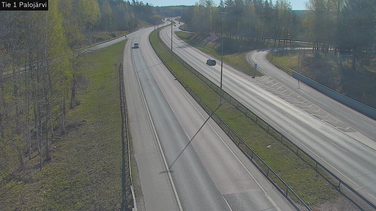 Weather Camera Image Väg 1 Vichtis, Palojärvi, Vihti, Uusimaa