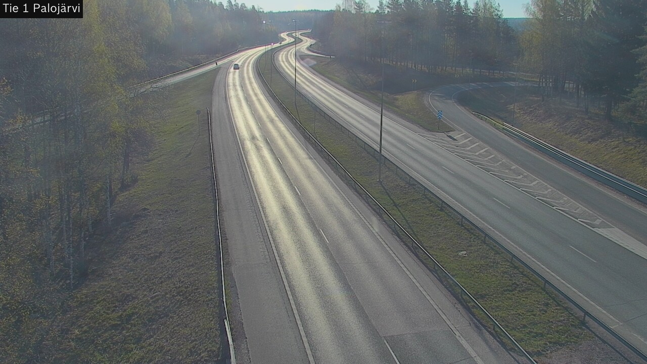 Weather Camera Image Road 1 Vihti, Palojärvi, Vihti, Uusimaa