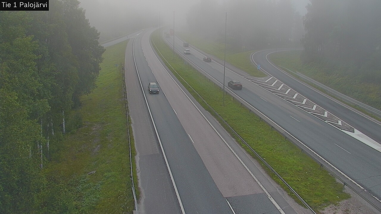 Weather Camera Image Road 1 Vihti, Palojärvi, Vihti, Uusimaa