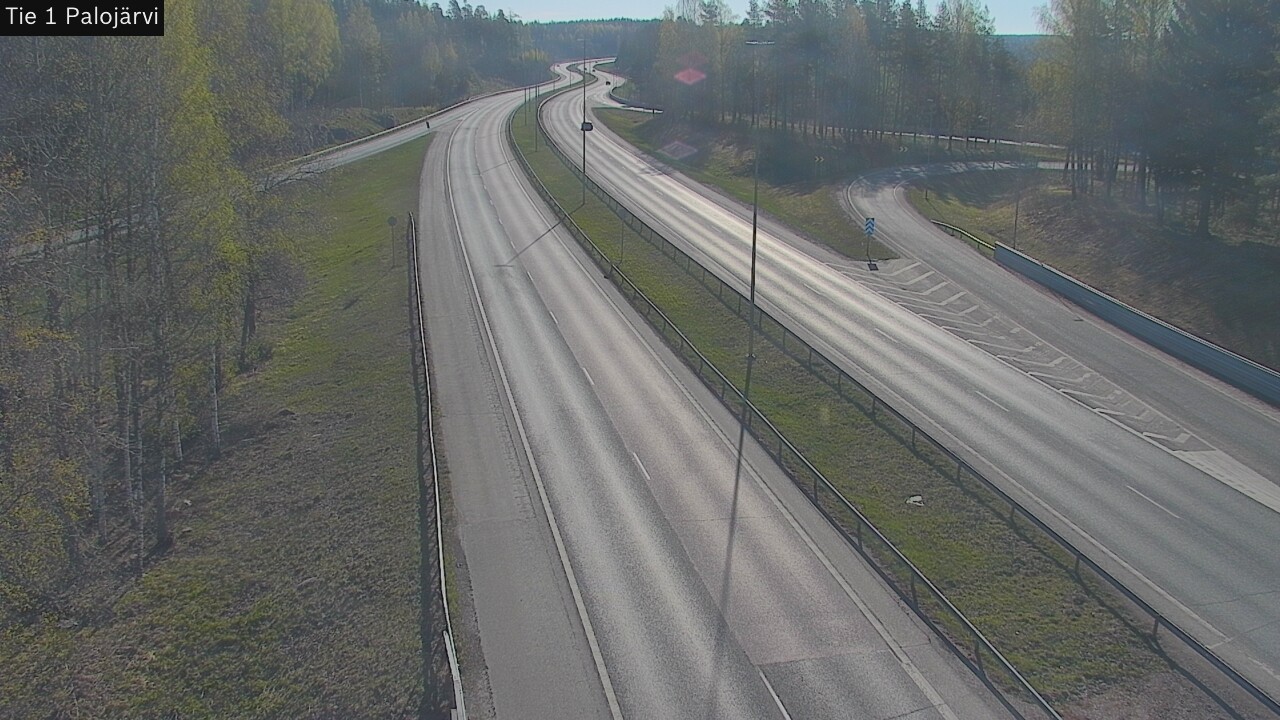 Weather Camera Image Väg 1 Vichtis, Palojärvi, Vihti, Uusimaa