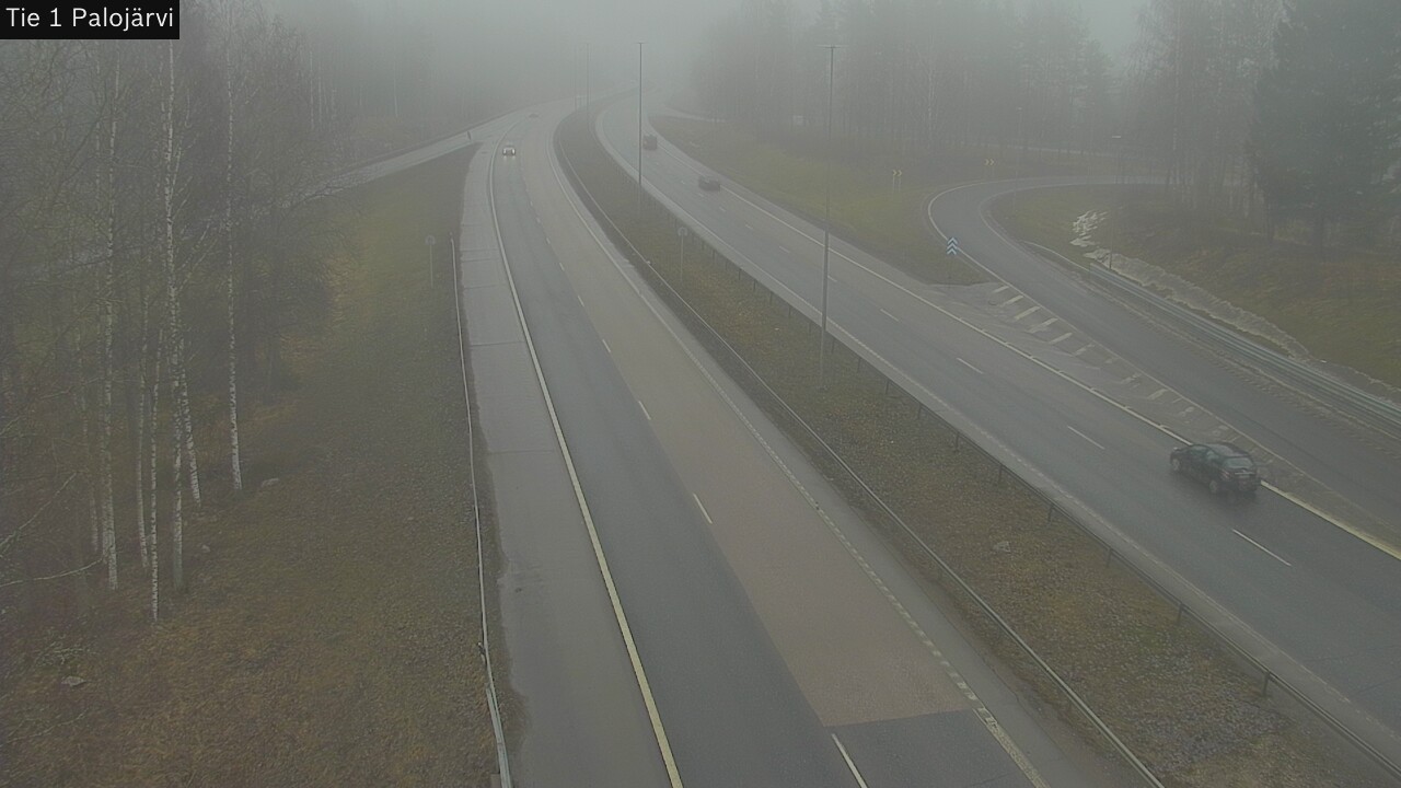 Weather Camera Image Road 1 Vihti, Palojärvi, Vihti, Uusimaa