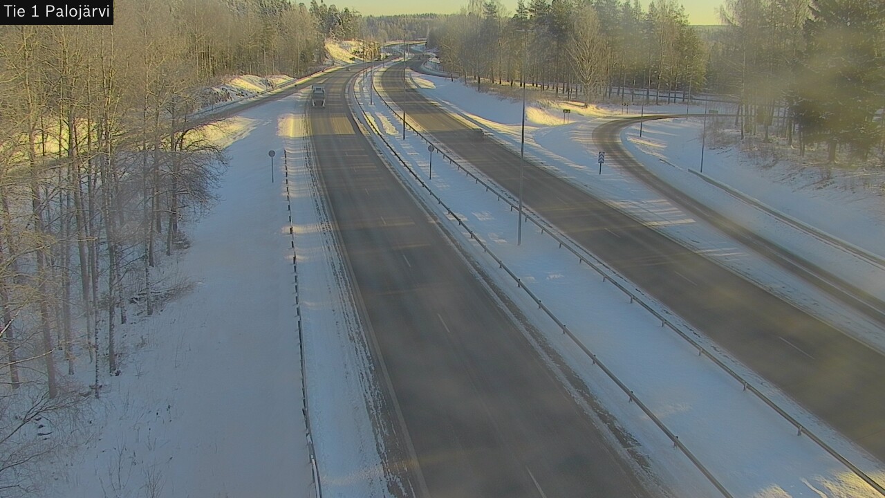 Weather Camera Image Väg 1 Vichtis, Palojärvi, Vihti, Uusimaa