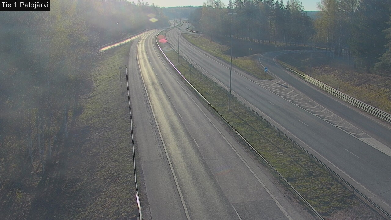 Weather Camera Image Road 1 Vihti, Palojärvi, Vihti, Uusimaa