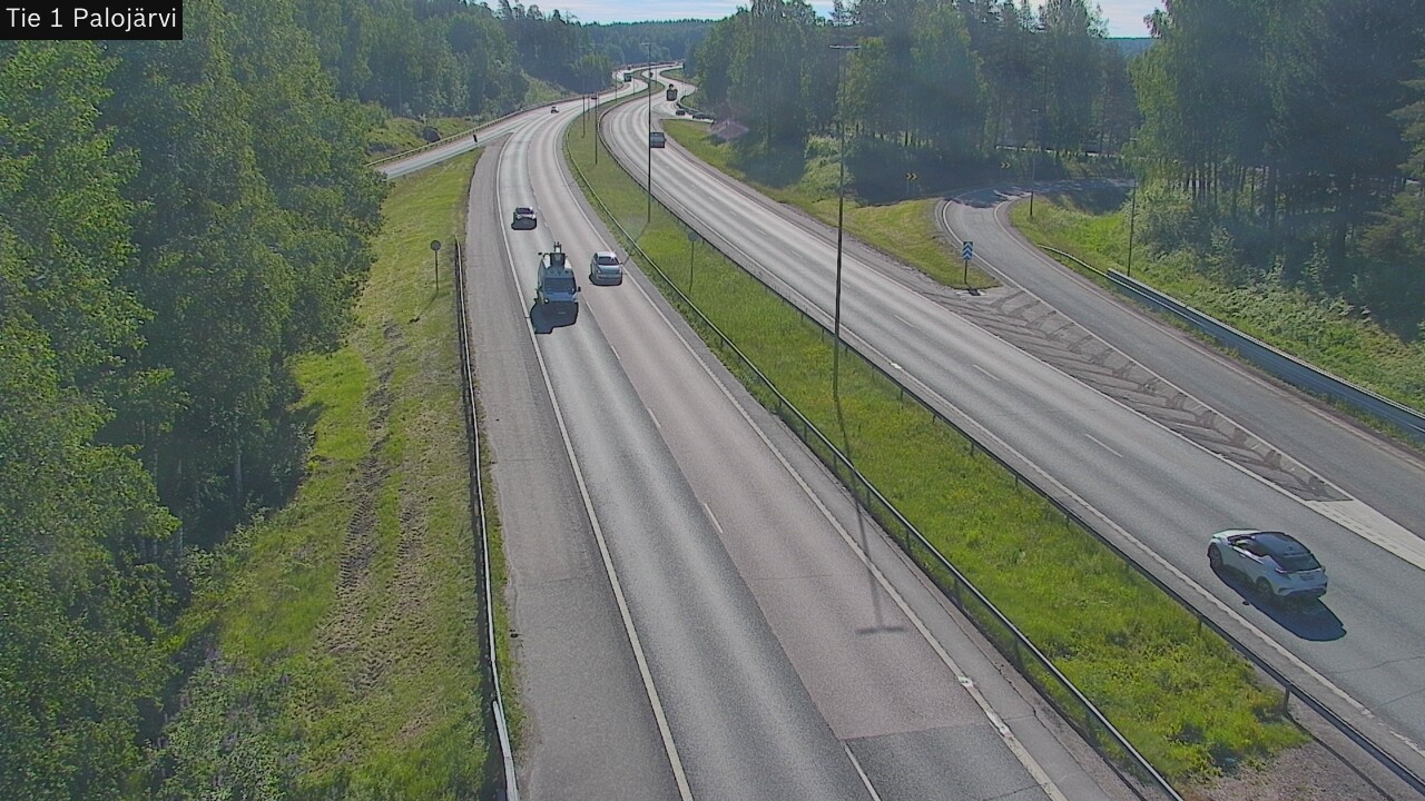 Kelikamerat Kuva Tie 1 Vihti, Palojärvi, Vihti, Uusimaa