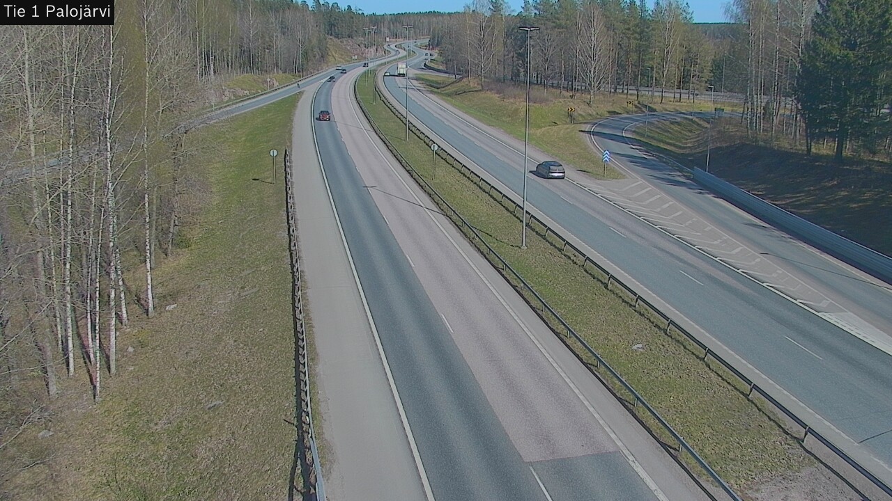 Kelikamerat Kuva Tie 1 Vihti, Palojärvi, Vihti, Uusimaa