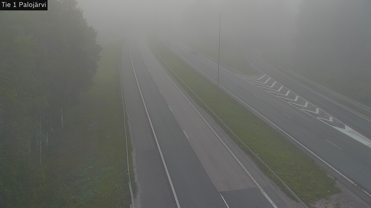Weather Camera Image Road 1 Vihti, Palojärvi, Vihti, Uusimaa