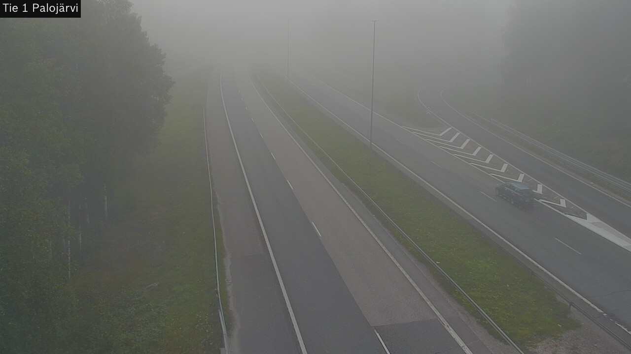 Weather Camera Image Road 1 Vihti, Palojärvi, Vihti, Uusimaa