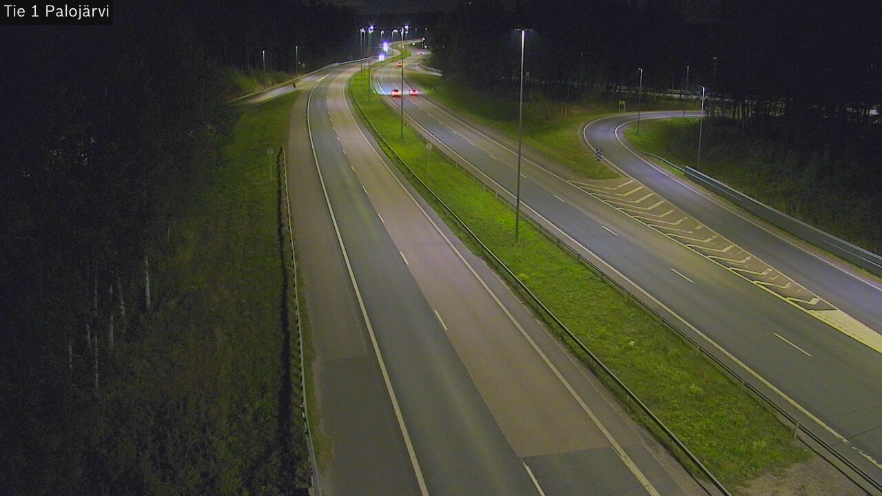 Weather Camera Image Road 1 Vihti, Palojärvi, Vihti, Uusimaa