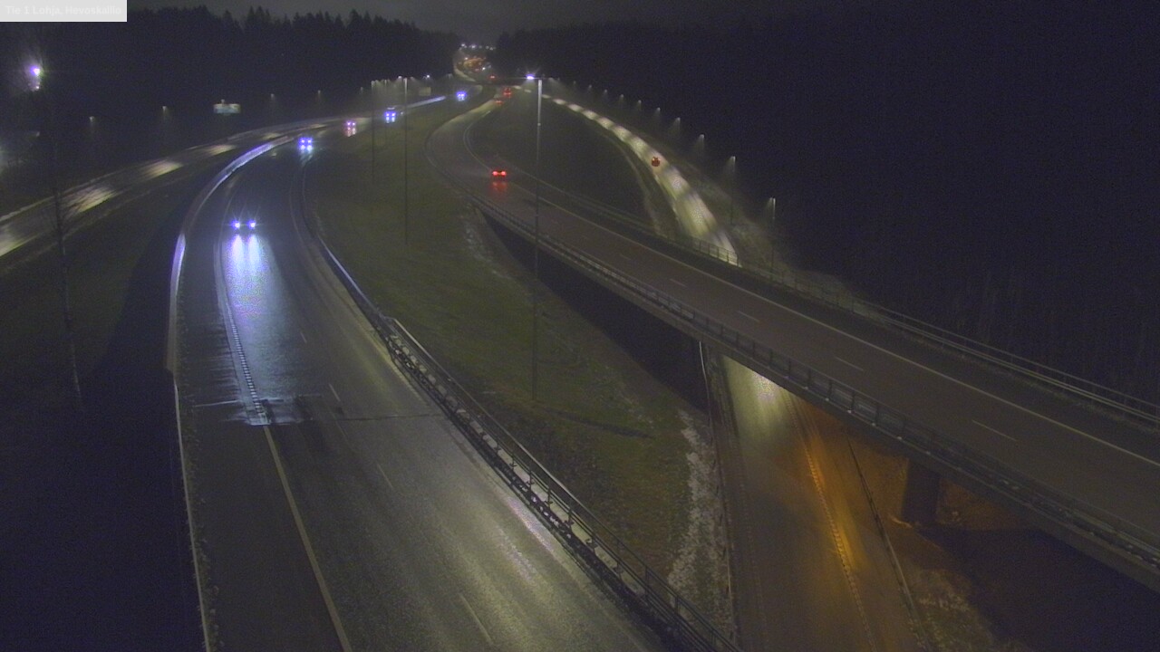 Weather Camera Image Road 1 Lohja, Hevoskallio, Lohja, Uusimaa