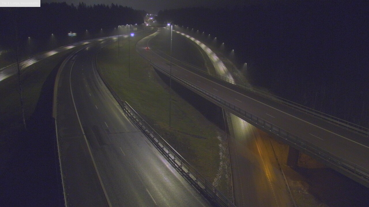Weather Camera Image Road 1 Lohja, Hevoskallio, Lohja, Uusimaa