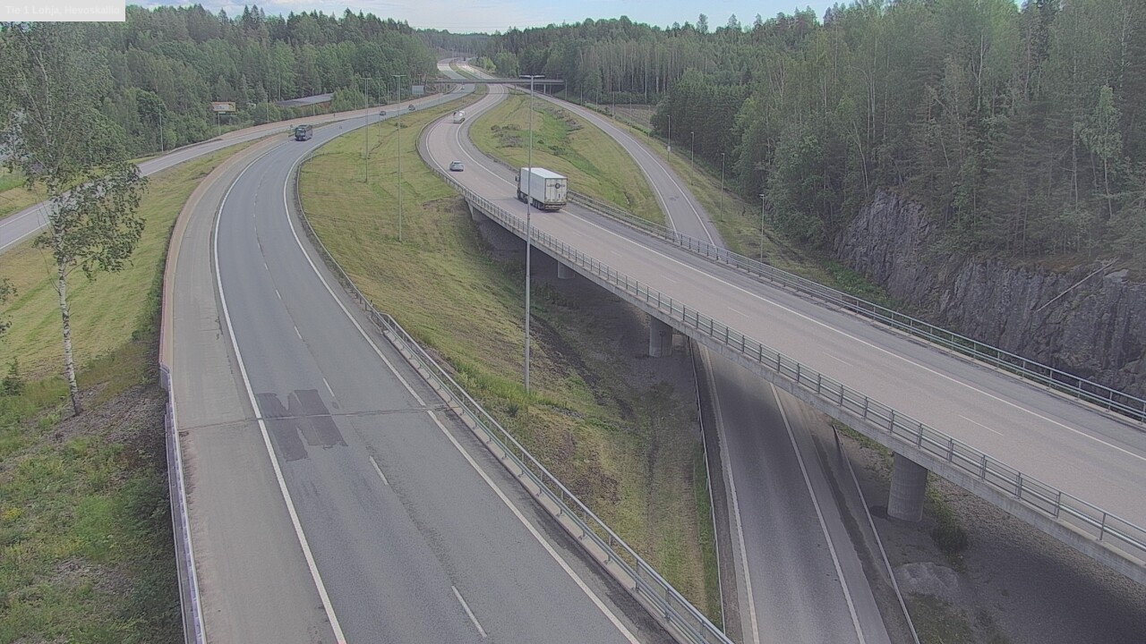 Kelikamerat Kuva Tie 1 Lohja, Hevoskallio, Lohja, Uusimaa