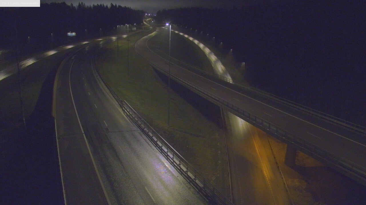 Weather Camera Image Road 1 Lohja, Hevoskallio, Lohja, Uusimaa
