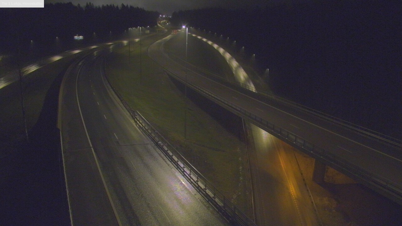 Weather Camera Image Road 1 Lohja, Hevoskallio, Lohja, Uusimaa