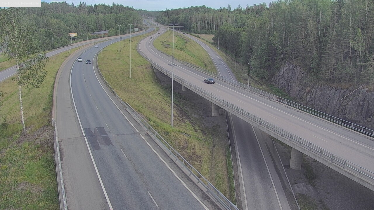 Kelikamerat Kuva Tie 1 Lohja, Hevoskallio, Lohja, Uusimaa