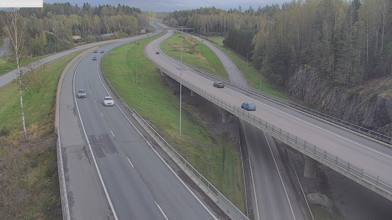Kelikamerat Kuva Tie 1 Lohja, Hevoskallio, Lohja, Uusimaa