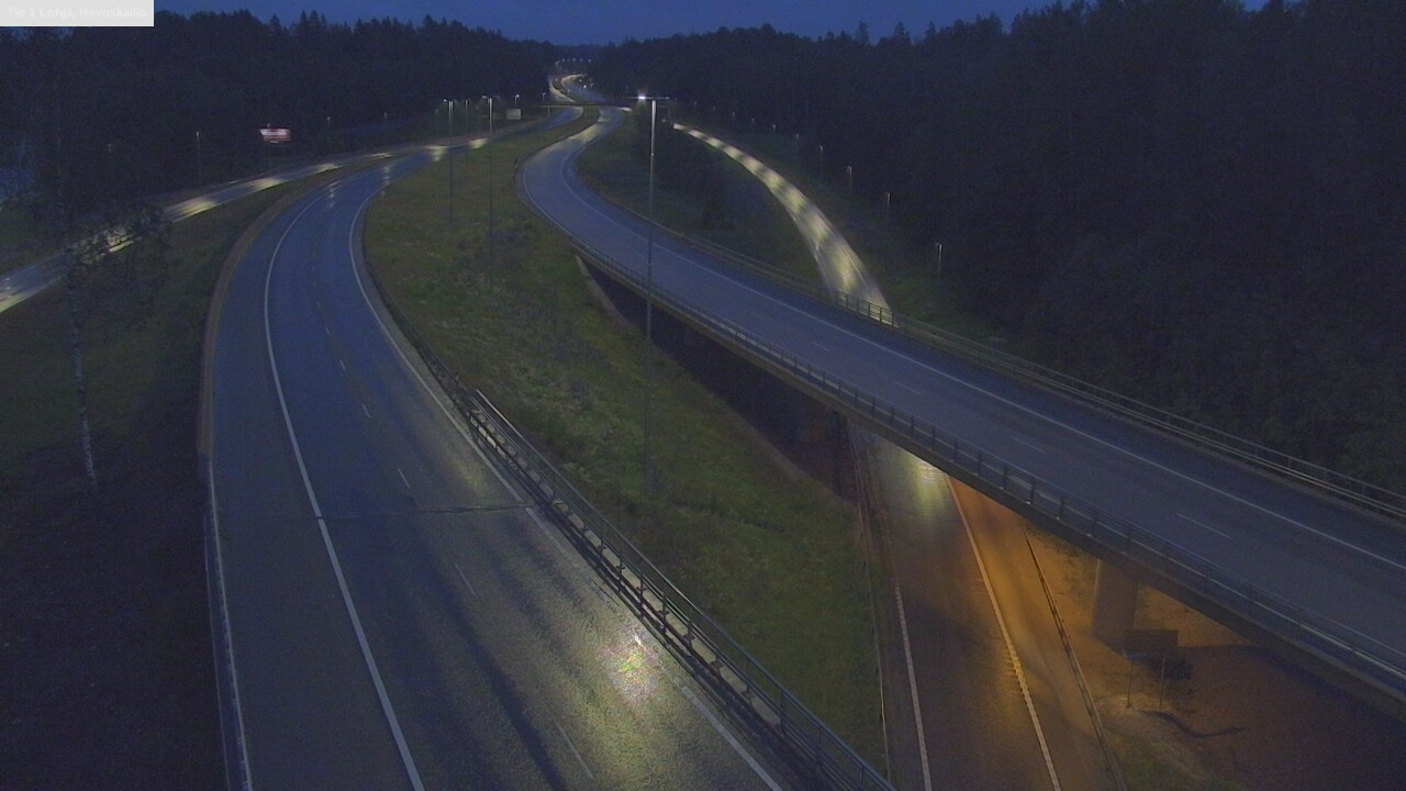 Weather Camera Image Road 1 Lohja, Hevoskallio, Lohja, Uusimaa