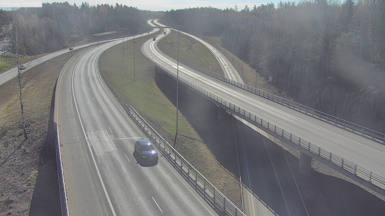Kelikamerat Kuva Tie 1 Lohja, Hevoskallio, Lohja, Uusimaa