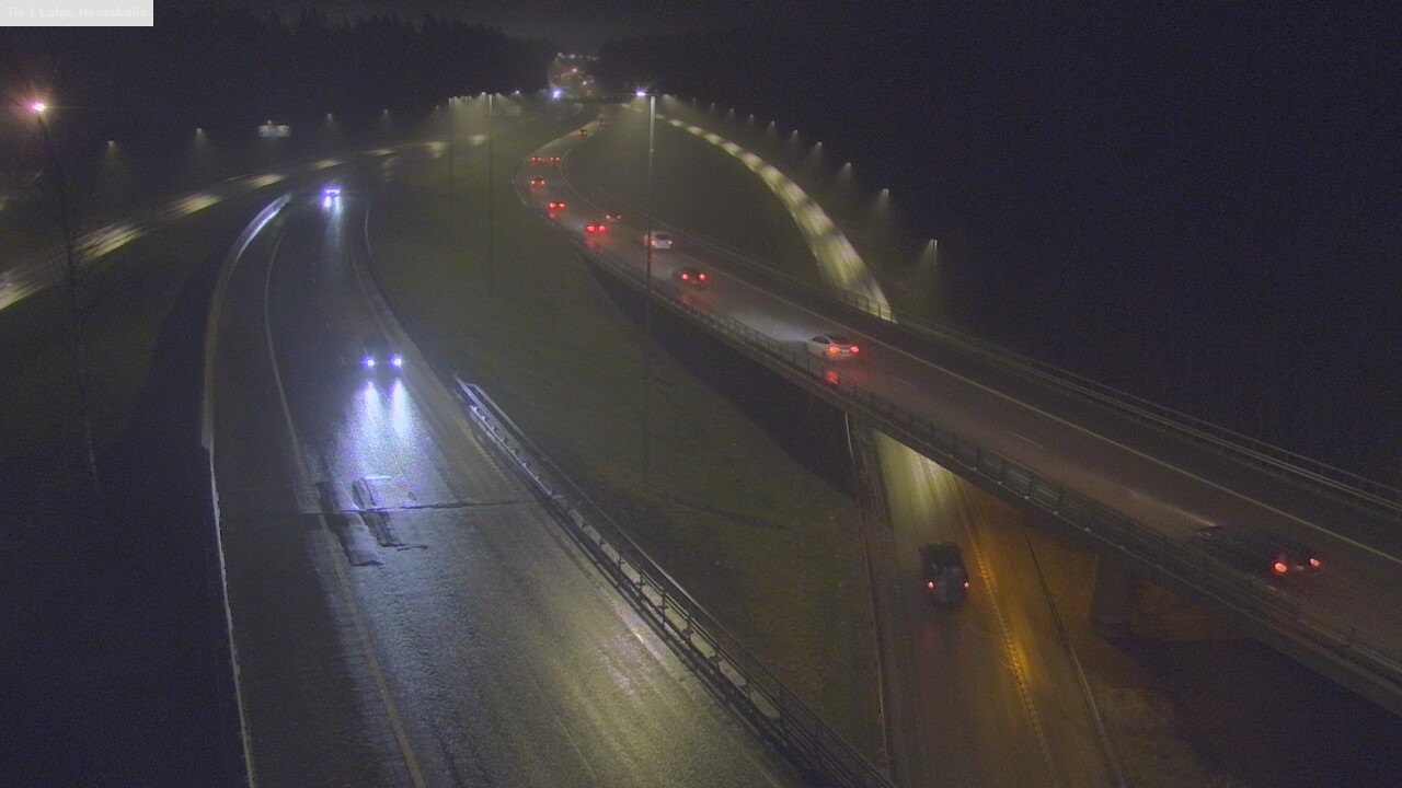 Weather Camera Image Väg 1 Lojo, Hevoskallio, Lohja, Uusimaa