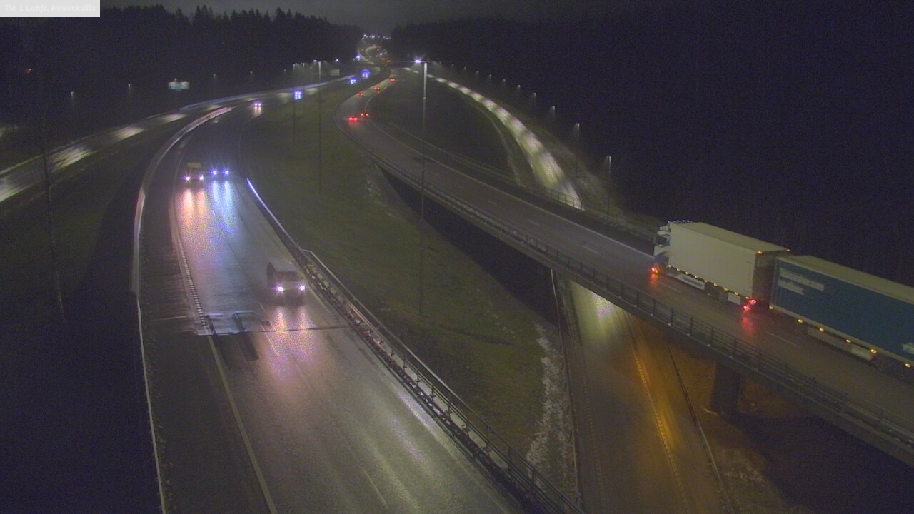 Weather Camera Image Road 1 Lohja, Hevoskallio, Lohja, Uusimaa