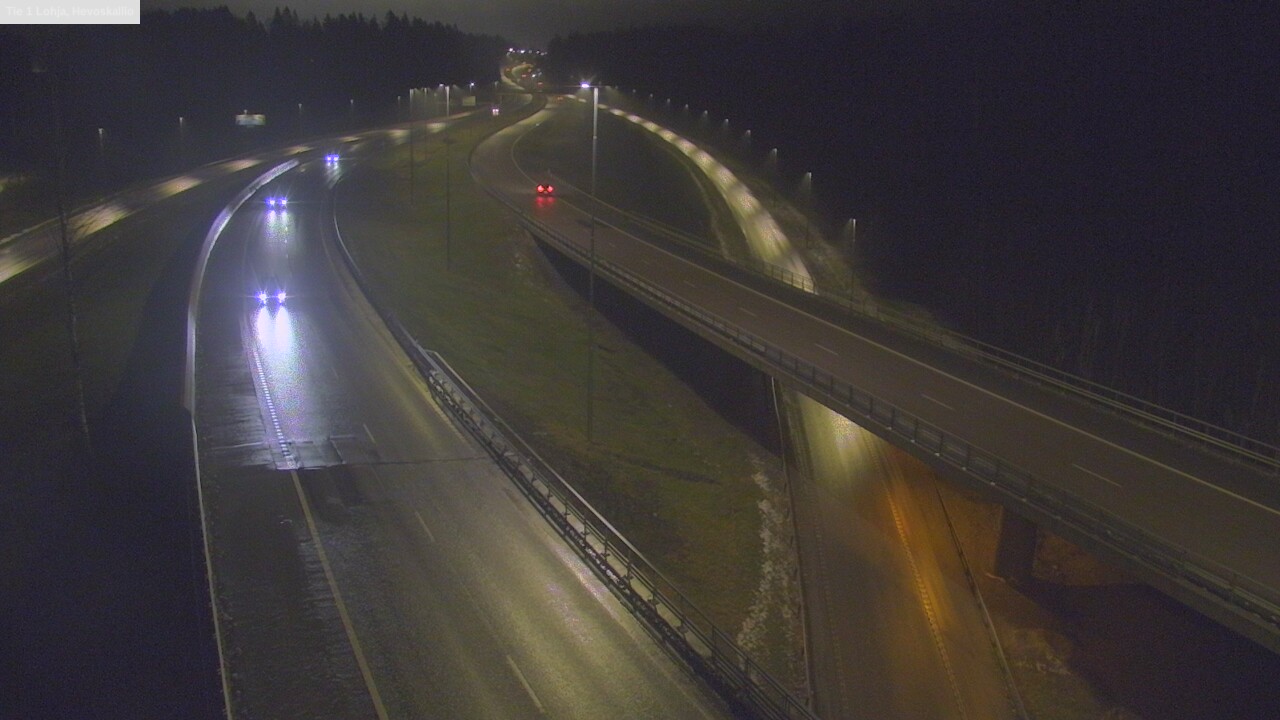 Weather Camera Image Road 1 Lohja, Hevoskallio, Lohja, Uusimaa