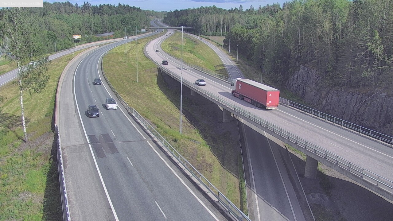 Kelikamerat Kuva Tie 1 Lohja, Hevoskallio, Lohja, Uusimaa