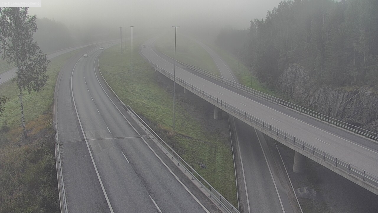 Weather Camera Image Road 1 Lohja, Hevoskallio, Lohja, Uusimaa