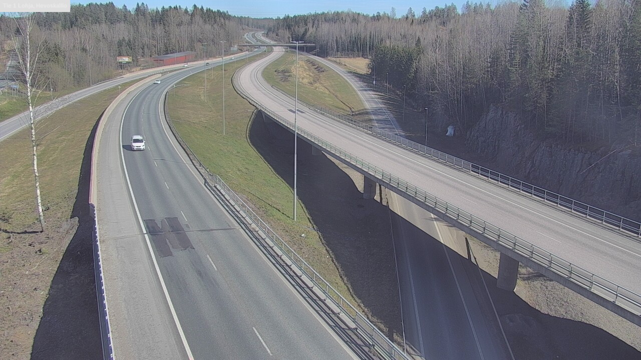 Kelikamerat Kuva Tie 1 Lohja, Hevoskallio, Lohja, Uusimaa