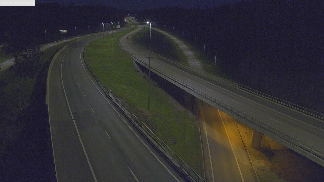 Weather Camera Image Road 1 Lohja, Hevoskallio, Lohja, Uusimaa