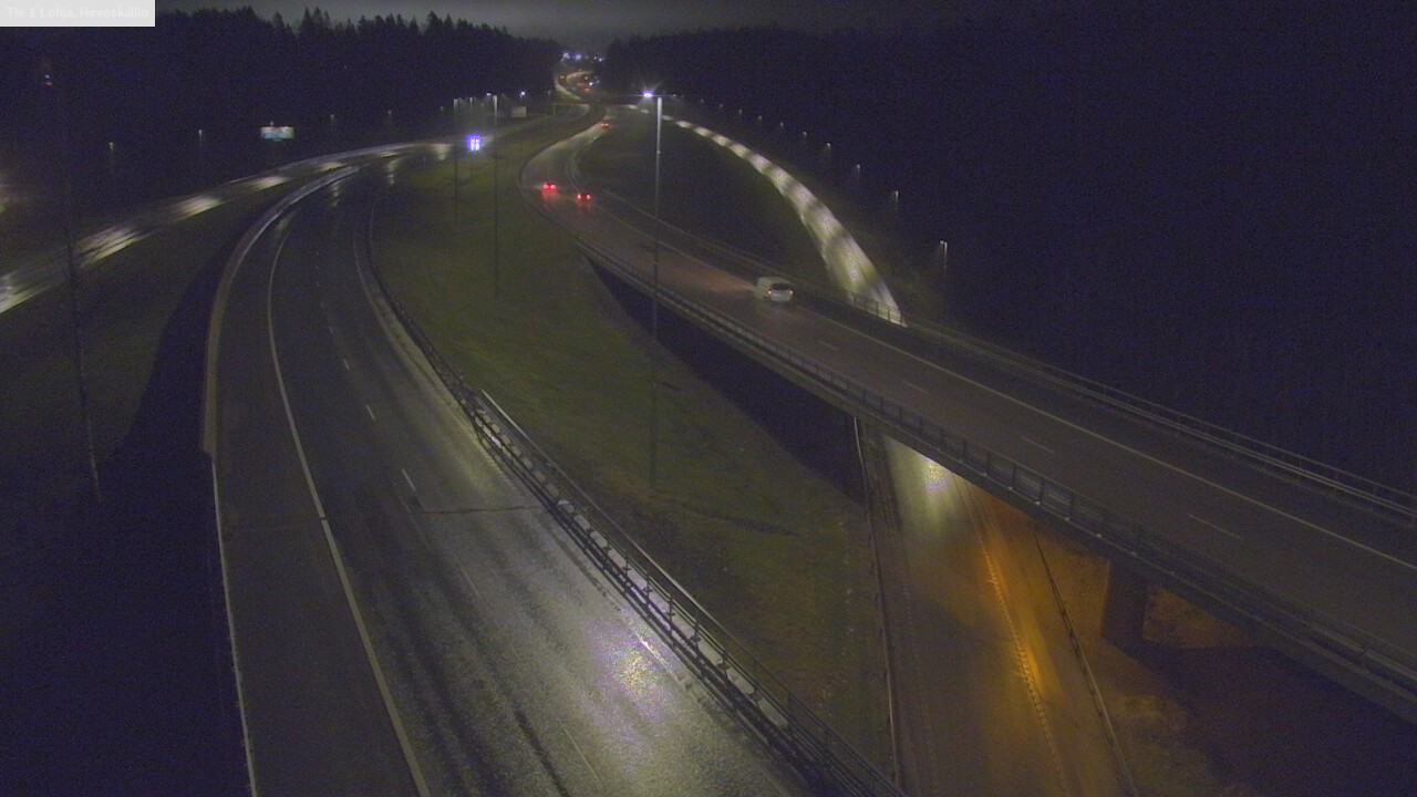 Weather Camera Image Väg 1 Lojo, Hevoskallio, Lohja, Uusimaa