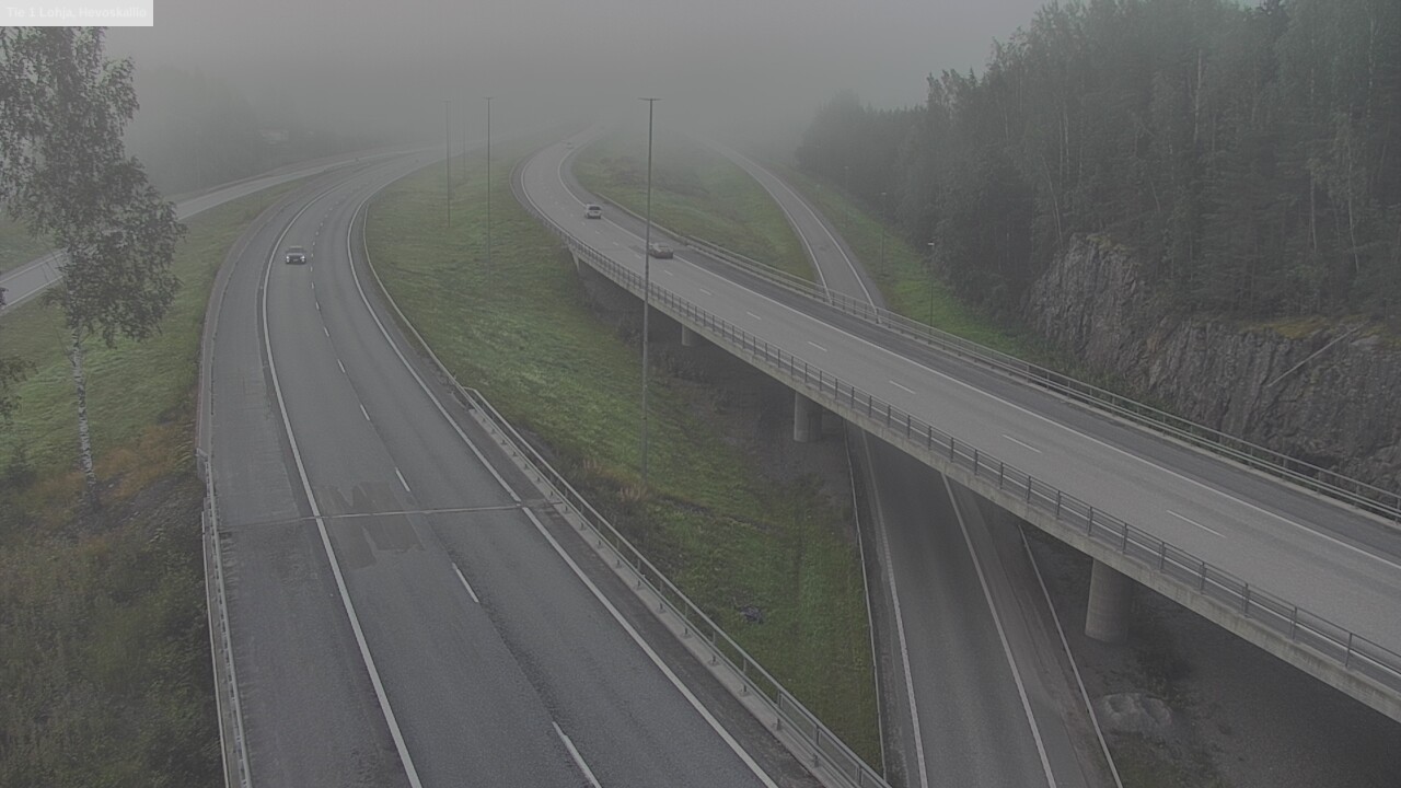 Weather Camera Image Road 1 Lohja, Hevoskallio, Lohja, Uusimaa