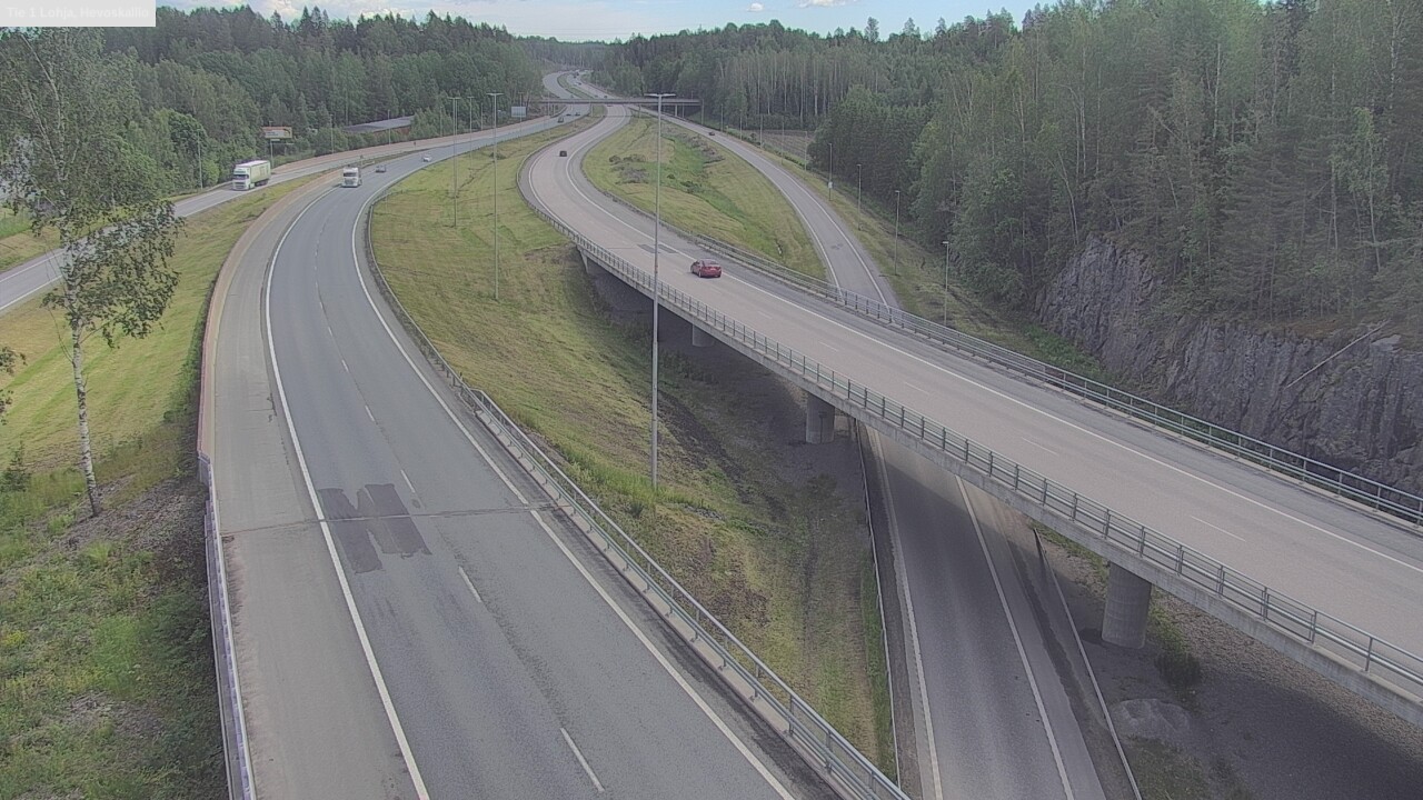Kelikamerat Kuva Tie 1 Lohja, Hevoskallio, Lohja, Uusimaa
