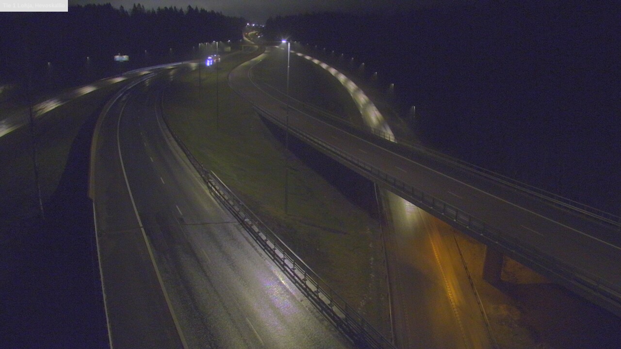 Weather Camera Image Road 1 Lohja, Hevoskallio, Lohja, Uusimaa