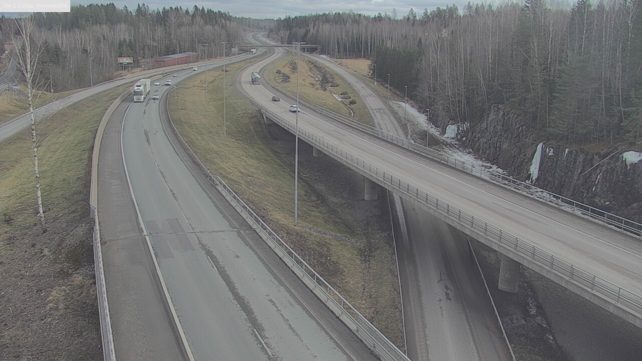 Kelikamerat Kuva Tie 1 Lohja, Hevoskallio, Lohja, Uusimaa