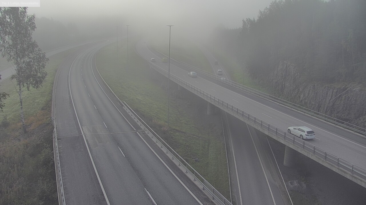 Weather Camera Image Road 1 Lohja, Hevoskallio, Lohja, Uusimaa
