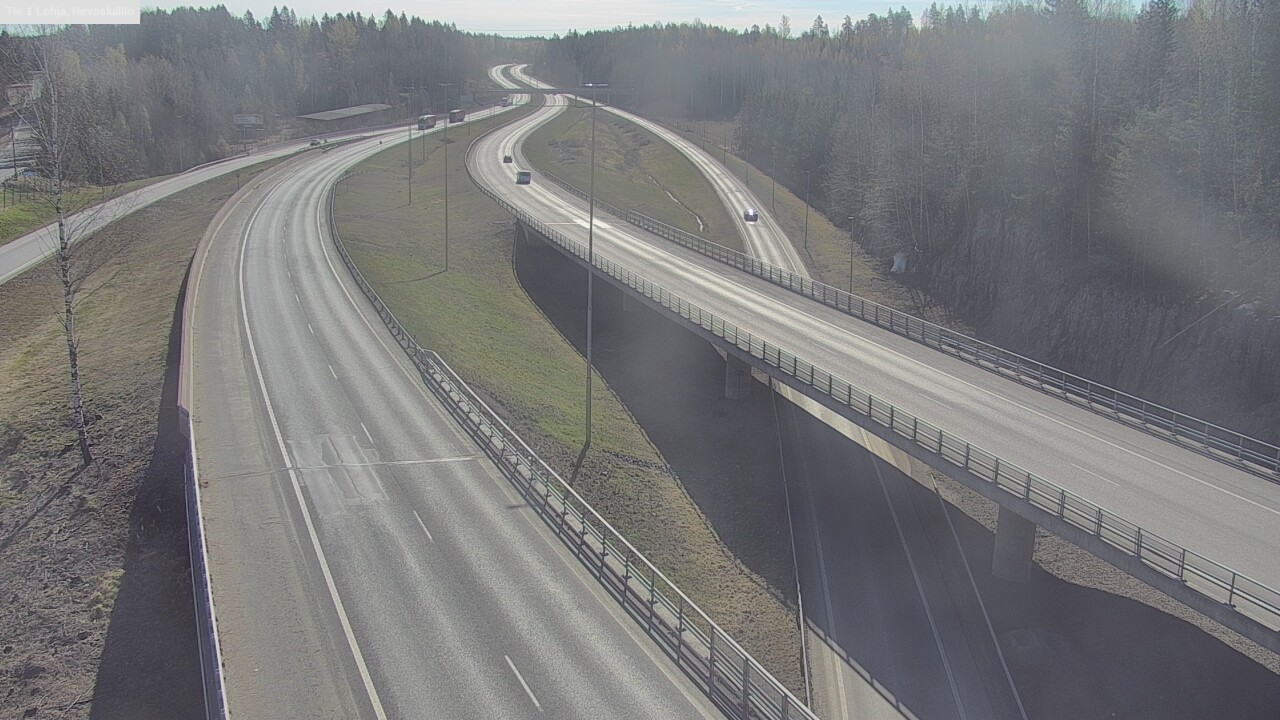 Kelikamerat Kuva Tie 1 Lohja, Hevoskallio, Lohja, Uusimaa